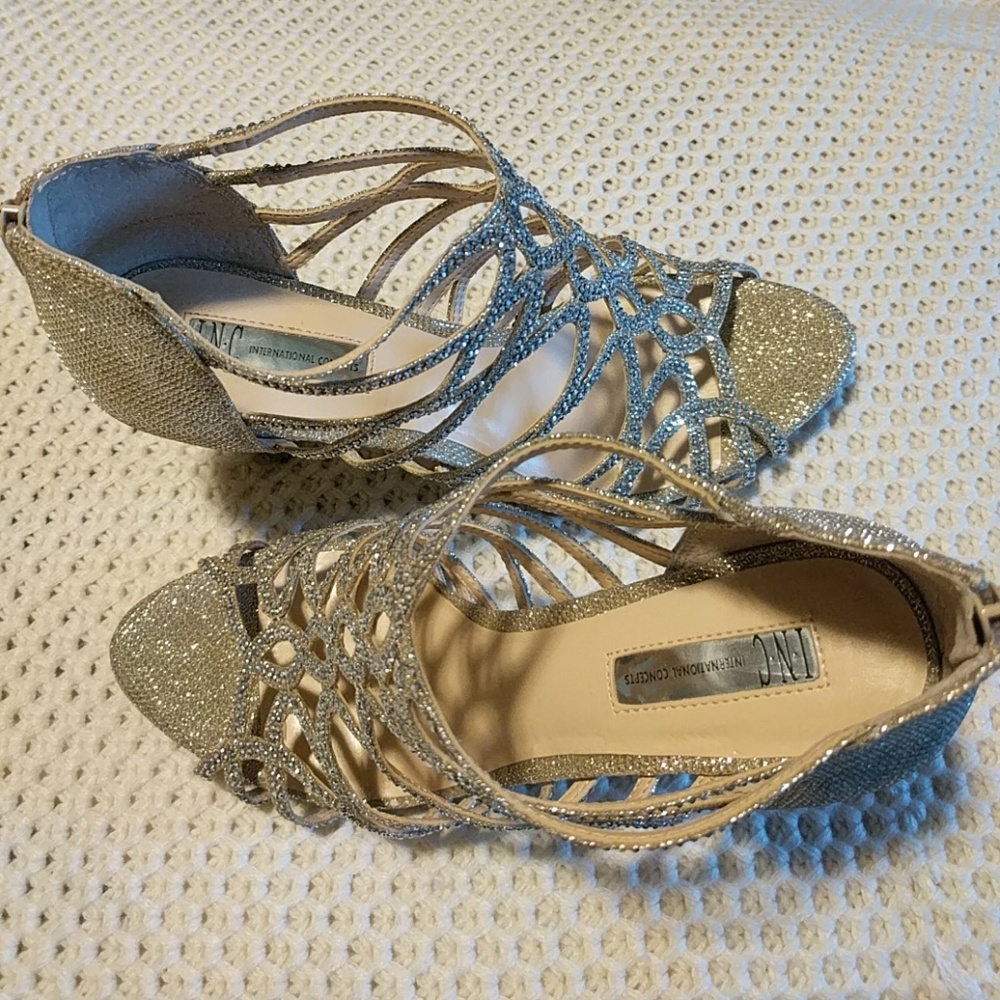 INC Rhinestone High Heels - Picture 4 of 5